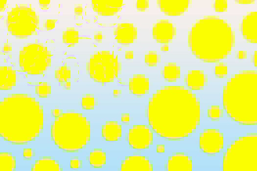 Colorful polka dot backdrop and background photo