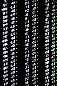 Financial Data Chart - Rise, Growth Concept photo