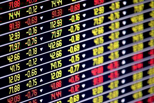 Stock Exchange Financial Data Chart photo