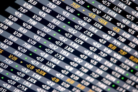 Stock Exchange Financial Data Chart photo