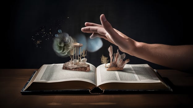 Creative Photo Manipulation World Book Day -