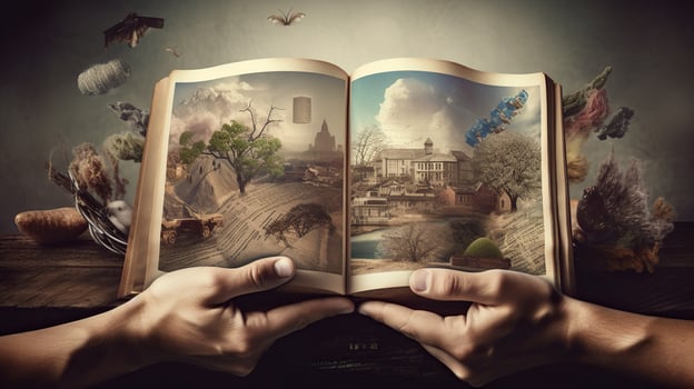 Creative Photo Manipulation World Book Day -