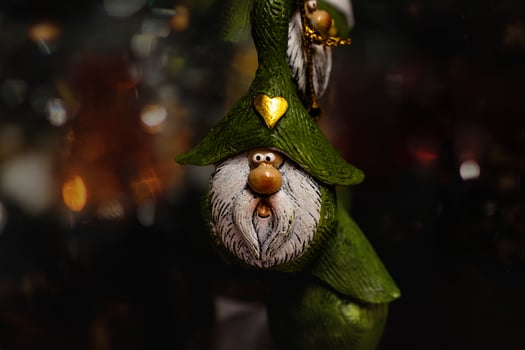 christmas decoration santa claus background closeup photo