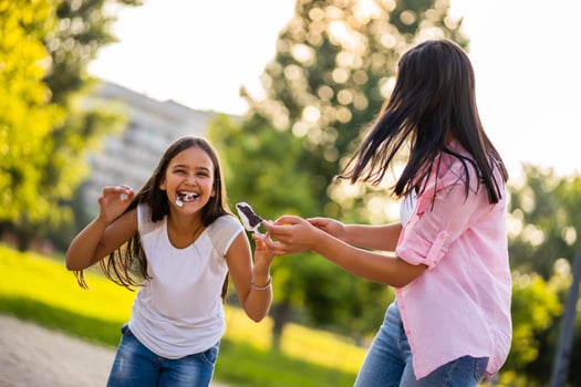Friends spending time together photo
