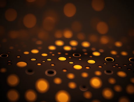Abstract circle background dot pattern Dotwork created with technology photo