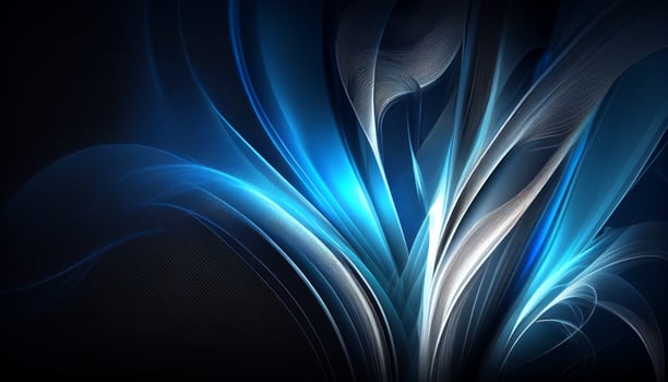 Abstract light effect blue texture background, photo