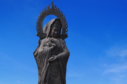 Guiyuan Temple a Buddhist temple located on Wuhan City, Hubei Province of China. photo