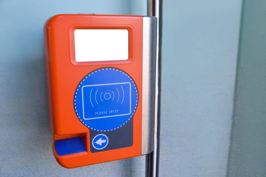Card Payment Machine-scan card photo