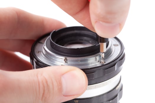 Repairing a camera photo