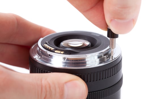 Repairing a camera photo