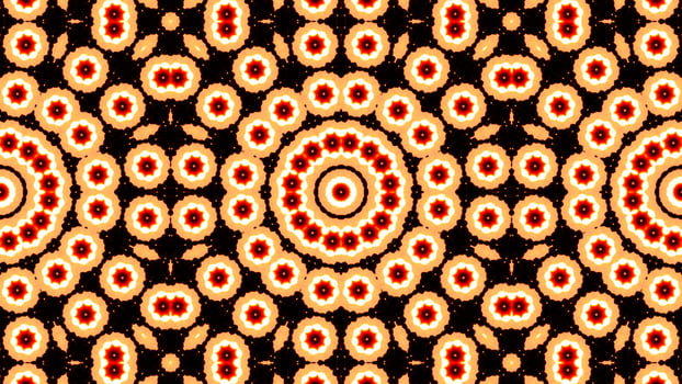 Kaleidoscope patterns abstract multicolored background photo