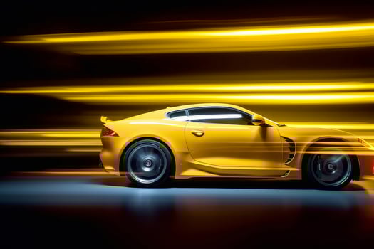 Sport car. Illustration photo