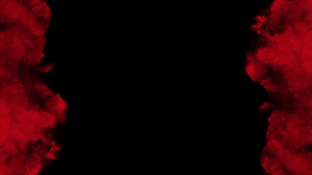 Red smoke on black background, Red smoke background, Red smoke banner, Red cloud background photo