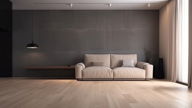 Modern Living Room Illustration photo