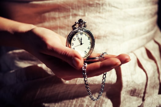 A vintage clock photo