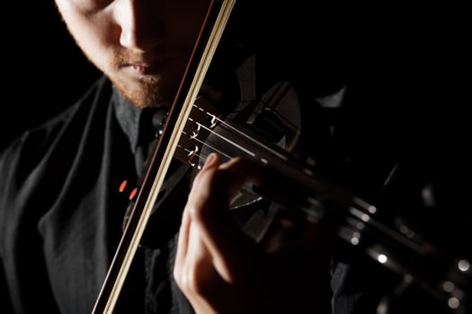 Detail of a musical instrument photo