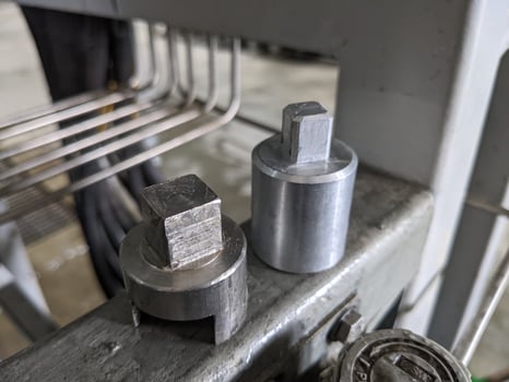 Part of equipment on power plant project, when maintenance and troubleshooting. The photo is suitable to use for industry background, construction poster and project content media.