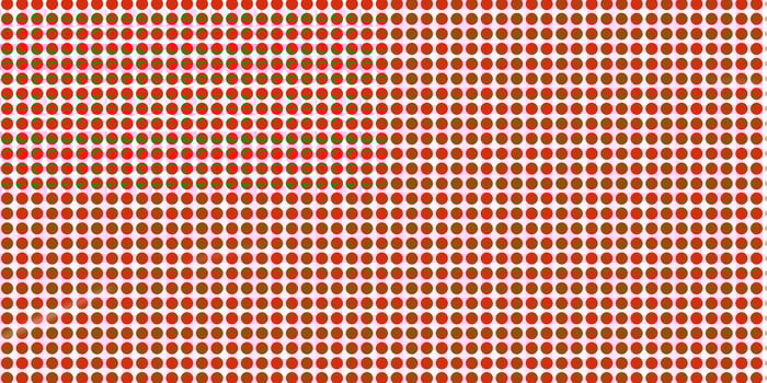 Dot red with white background photo