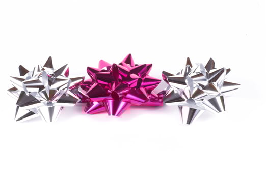 gift on white background photo