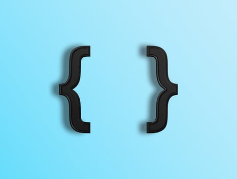 3D rendering of Alphabets photo