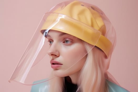 woman in futuristic style photo