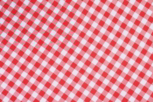 red white plaid tablecloth background photo