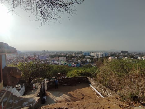 vellore city hills india photo