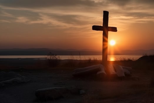 Good Friday Background Image Religious Cross photo
