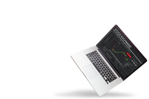 Digital Online News Headline Financial Crisis Concept photo