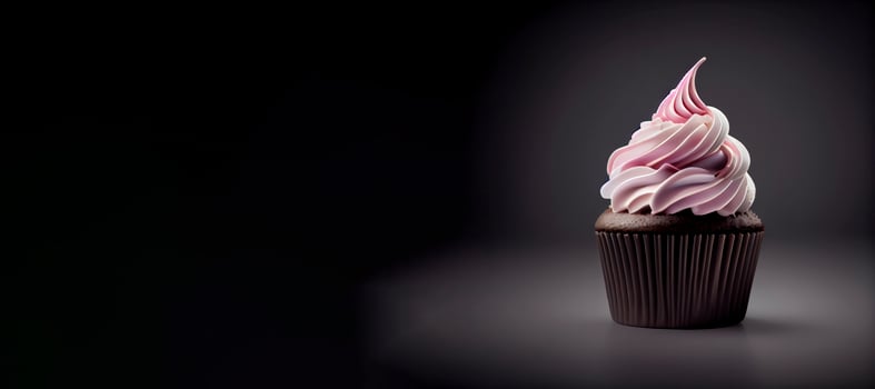 cupcake product showcase for food photography photo