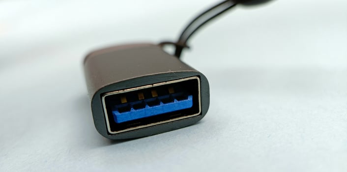 Adapter USB Type C to USB 3.0 Type-C Adapter OTG cable converters.macro shot photo