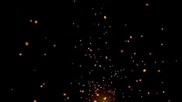 Fire flame isolate on black background. Burn flames, abstract texture. Art design for fire pattern, flame texture. photo