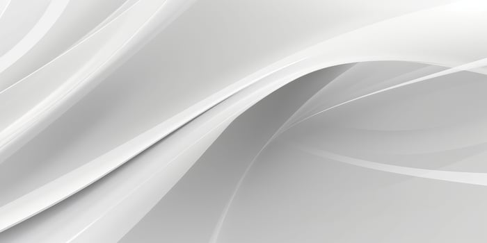 White Gradient Abstract Curve Pattern photo