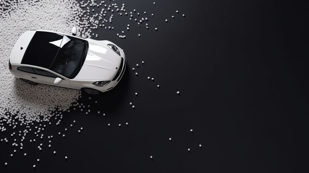 Car racing background. Illustration photo