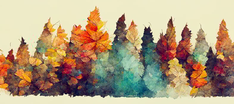 illustration of autumn abstract background with organic lines and textures on white background. Autumn floral detail and texture. Abstract floral organic wallpaper background photo