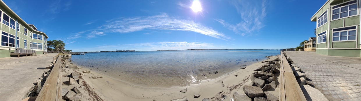 Beach Panoramic View photo
