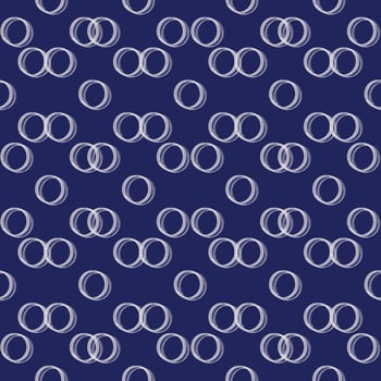 seamless pattern with circle illustration design photo