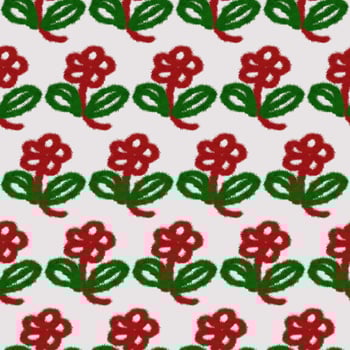 red flower illustration background photo