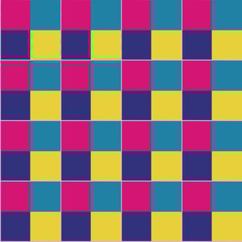 pattern with checkered square illustration background photo