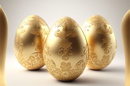 Decorative Colorful Easter eggs images for Easter day photo