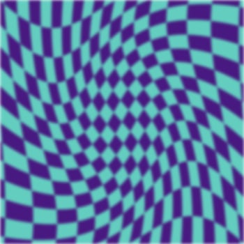 psychedelic geometric pattern with squares photo