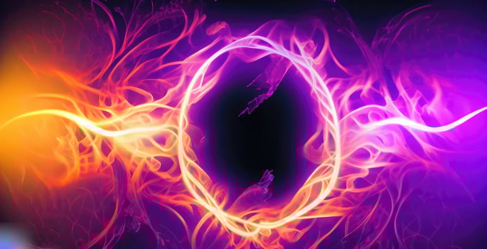 A neon background typically refers to a brightly colored background that resembles the glow of neon lights. photo