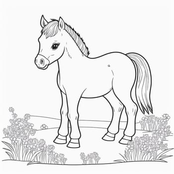 kids coloring page cartoon coloring page illustration vector. For kids coloring book photo