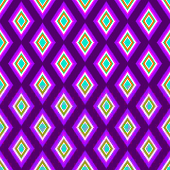Ikat geometric folklore ornament. Tribal ethnic texture. Seamless striped pattern in Aztec style. Figure tribal embroidery. Indian, Scandinavian, Gyp sy, Mexican, folk pattern.Seamless pattern fabric photo