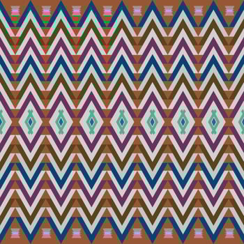 Ikat geometric folklore ornament. Tribal ethnic texture. Seamless striped pattern in Aztec style. Figure tribal embroidery. Indian, Scandinavian, Gyp sy, Mexican, folk pattern.Seamless pattern fab photo
