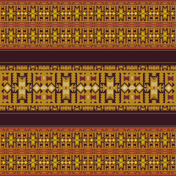 Ikat geometric folklore ornament. Tribal ethnic texture. Seamless striped pattern in Aztec style. Figure tribal embroidery. Indian, Scandinavian, Gyp sy, Mexican, folk pattern.ikat Seamless pattern. photo