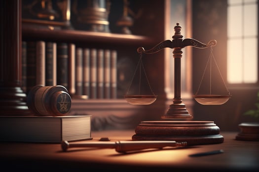 office of lawyers, justice, law concept, gavel , hammer, courtroom, weight scale, bookshelf photo