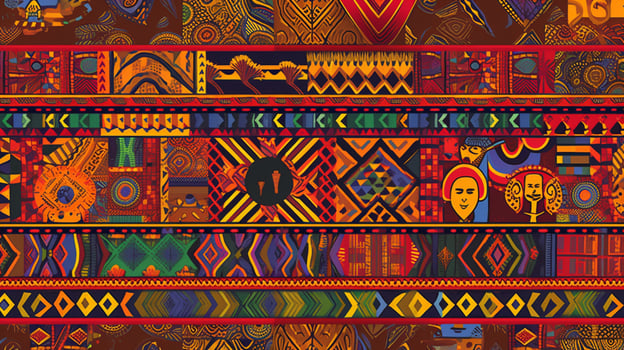The vision of a united and prosperous Africa, showcases its potential for innovation, development, and self - determination. africa day concept artwork photo