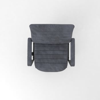 Office Chair 3D rendered realistic furniture top view photo