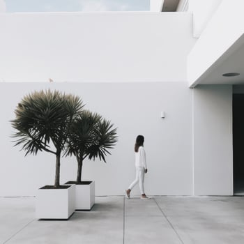 Minimalist background for post in social network. Illustration photo